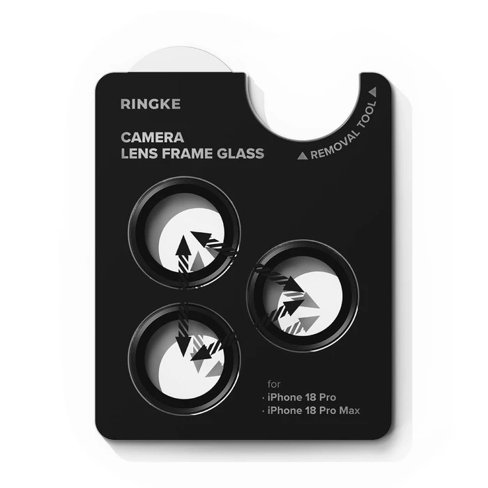 Ringke Camera Frame Protector Apple iPhone 18 Pro / 18 Pro Max Black [2 PACK]