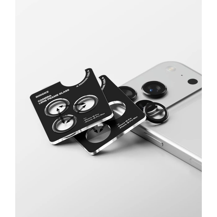 Ringke Camera Frame Protector Apple iPhone 18 Pro / 18 Pro Max Black [2 PACK]