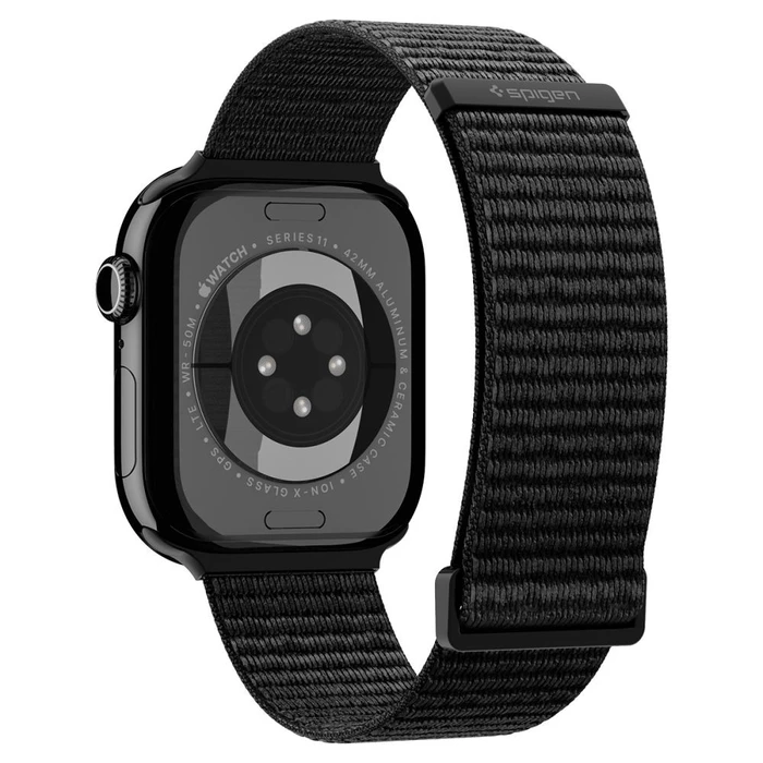 Spigen WBF01 Band Apple Watch 8 / 9 / 10 / 11 / SE / Ultra 44/45/46/49 mm Black