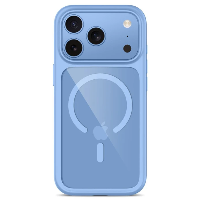 Tech-Protect MagOne MagSafe CC + Glass 2-pack Apple iPhone 17 Pro Max / 18 Pro Max Light Blue/clear