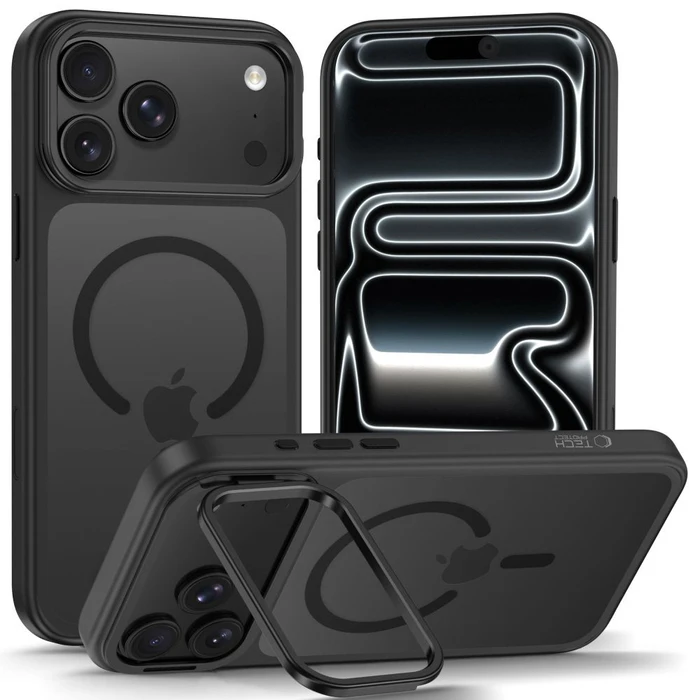 Tech-Protect MagStand MagSafe CC Apple iPhone 17 Pro Max / 18 Pro Max Matte Black