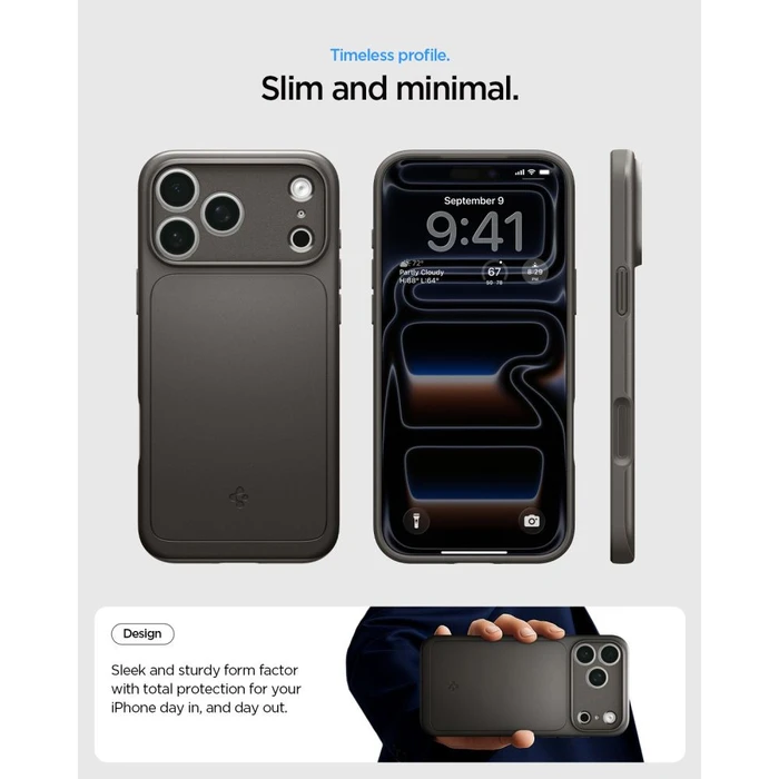 Spigen Thin Fit MagSafe Apple iPhone 17 Pro Max / 18 Pro Max Gunmetal
