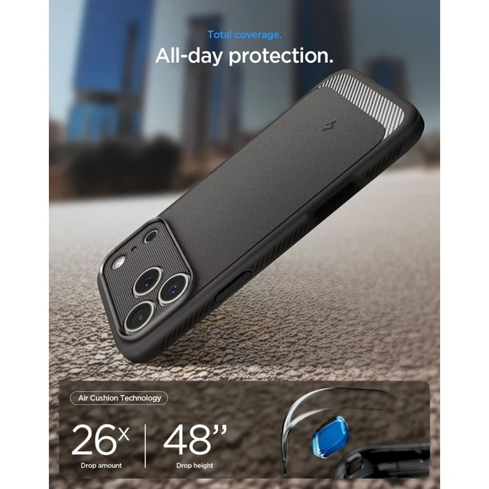 Spigen Rugged Armor MagSafe Apple iPhone 17 Pro Max / 18 Pro Max Grey