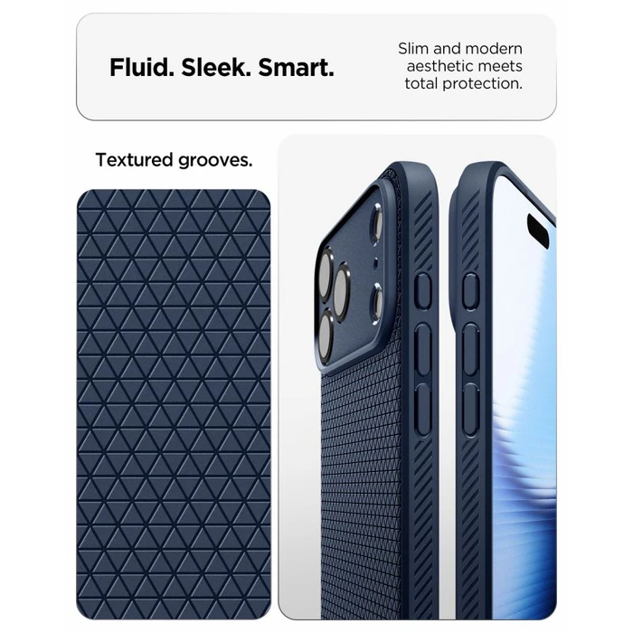 Spigen Liquid Air Apple iPhone 17 Pro Max / 18 Pro Max Navy Blue