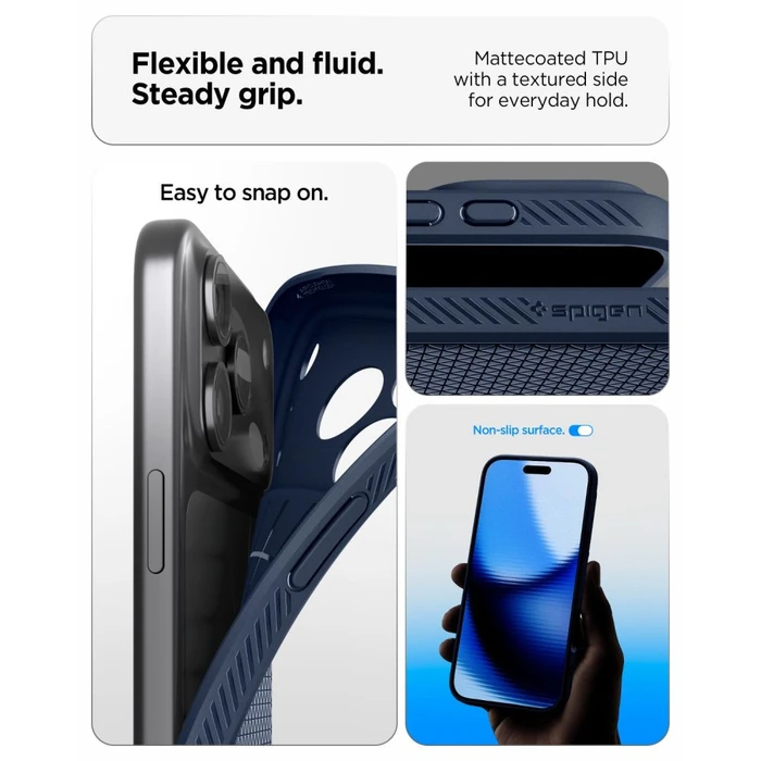 Spigen Liquid Air Apple iPhone 17 Pro Max / 18 Pro Max Navy Blue