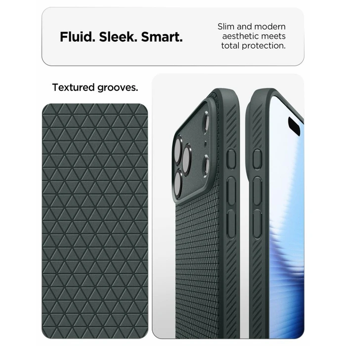 Spigen Liquid Air Apple iPhone 17 Pro Max / 18 Pro Max Abyss Green