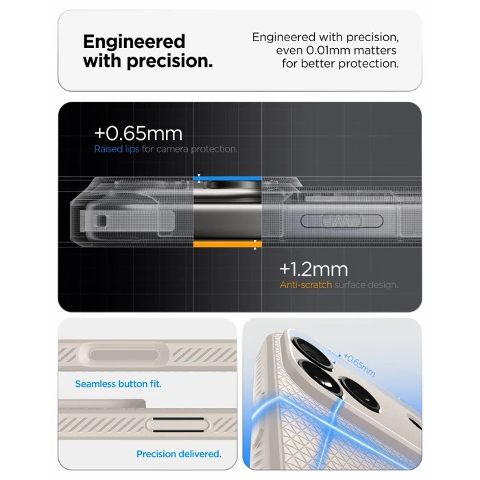 Spigen Liquid Air Apple iPhone 17 Pro Max / 18 Pro Max Natural Titanium