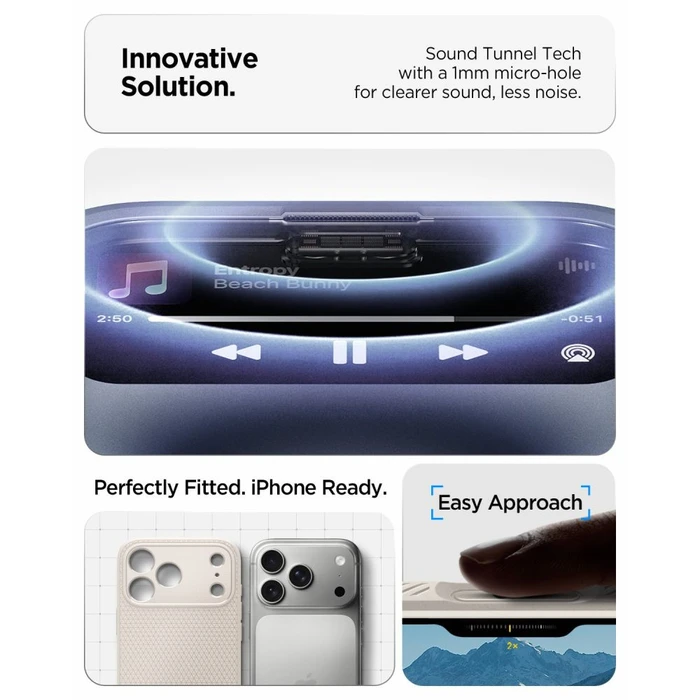 Spigen Liquid Air Apple iPhone 17 Pro Max / 18 Pro Max Natural Titanium