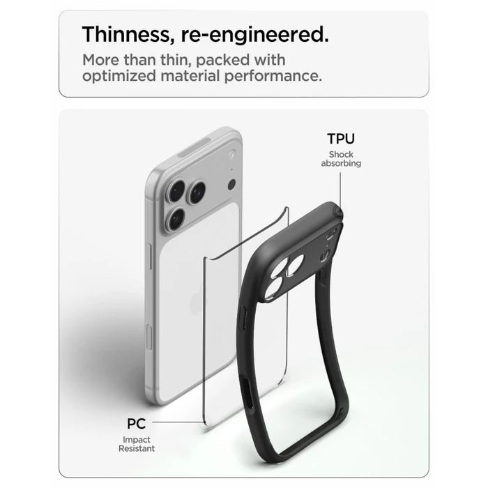 Spigen Ultra Hybrid Apple iPhone 17 Pro Max / 18 Pro Max Matte Black