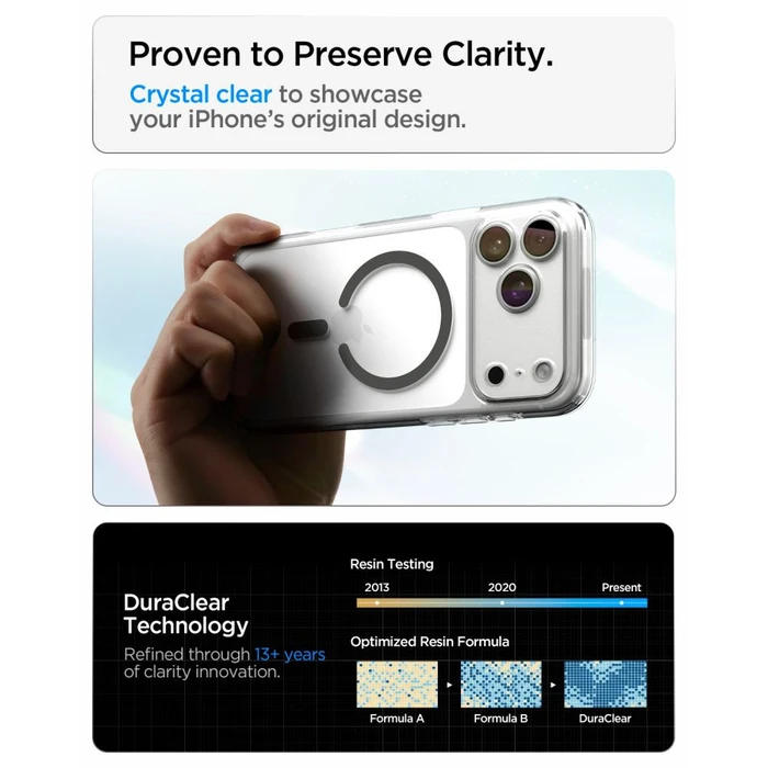 Spigen Ultra Hybrid MagSafe Apple iPhone 17 Pro Max / 18 Pro Max Clear/graphite