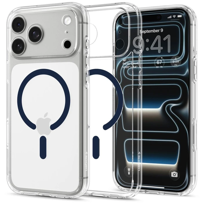 Spigen Ultra Hybrid MagSafe Apple iPhone 17 Pro Max / 18 Pro Max Clear/deep Blue