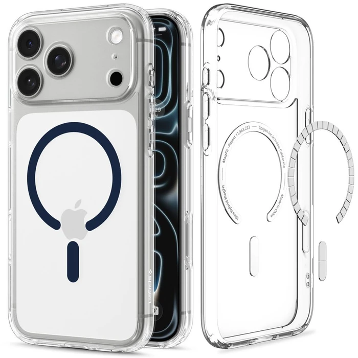 Spigen Ultra Hybrid MagSafe Apple iPhone 17 Pro Max / 18 Pro Max Clear/deep Blue