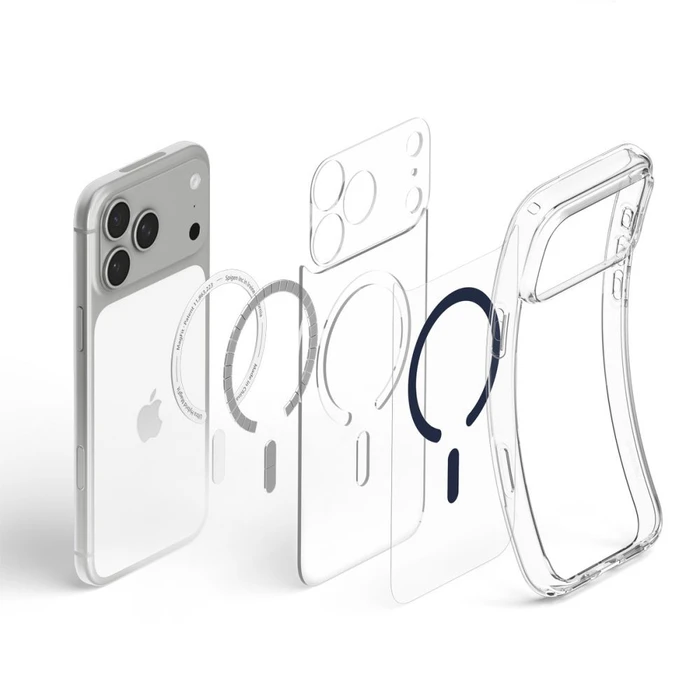 Spigen Ultra Hybrid MagSafe Apple iPhone 17 Pro Max / 18 Pro Max Clear/deep Blue