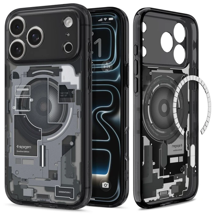 Spigen Ultra Hybrid MagSafe Apple iPhone 17 Pro Max / 18 Pro Max Zero One Black