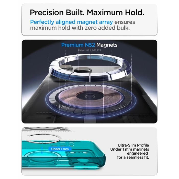Spigen Ultra Hybrid MagSafe Apple iPhone 17 Pro Max / 18 Pro Max C-one Bondi Blue