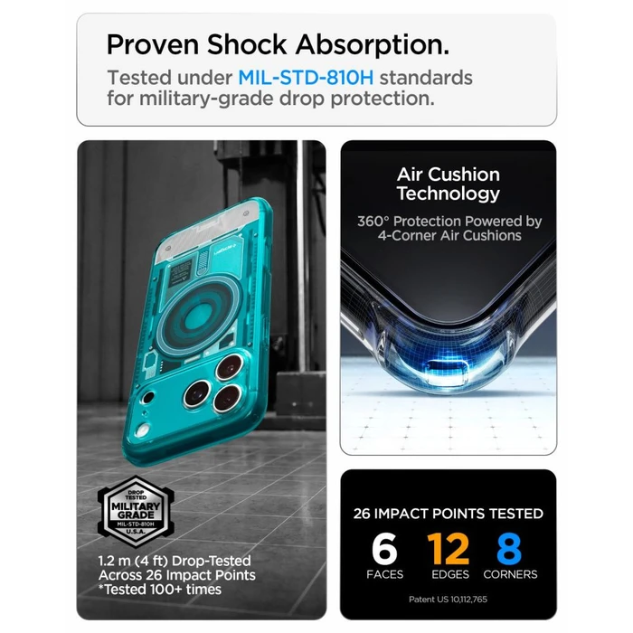 Spigen Ultra Hybrid MagSafe Apple iPhone 17 Pro Max / 18 Pro Max C-one Bondi Blue