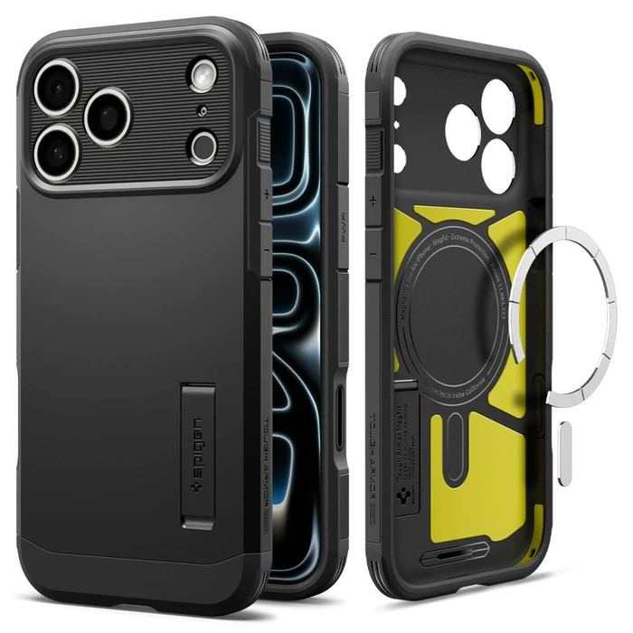 Spigen Tough Armor T MagSafe Apple iPhone 17 Pro Max / 18 Pro Max Black