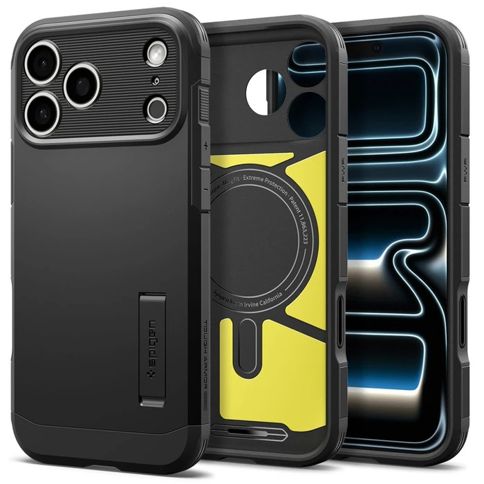 Spigen Tough Armor T MagSafe Apple iPhone 17 Pro Max / 18 Pro Max Black
