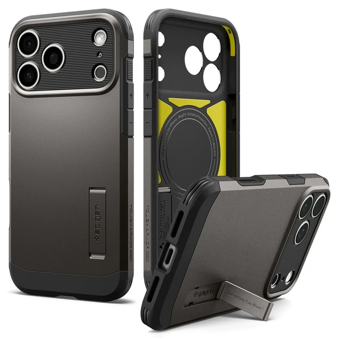 Spigen Tough Armor T MagSafe Apple iPhone 17 Pro Max / 18 Pro Max Gunmetal