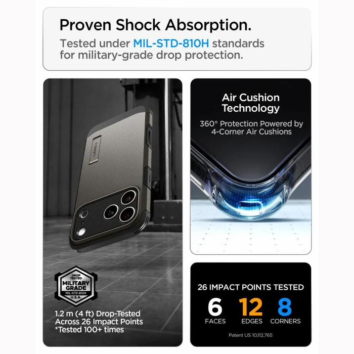 Spigen Tough Armor T MagSafe Apple iPhone 17 Pro Max / 18 Pro Max Gunmetal