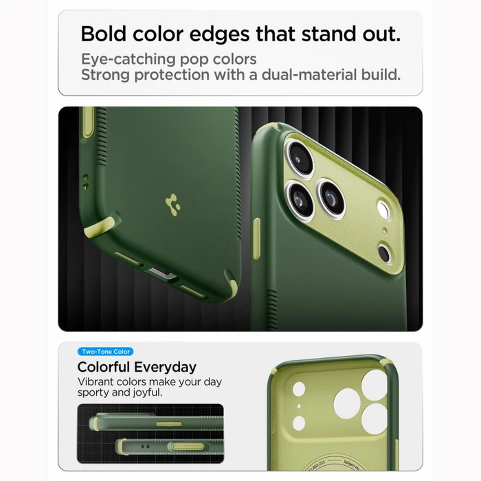 Spigen Nano Pop Hybrid MagSafe Apple iPhone 17 Pro Max / 18 Pro Max Avo Green
