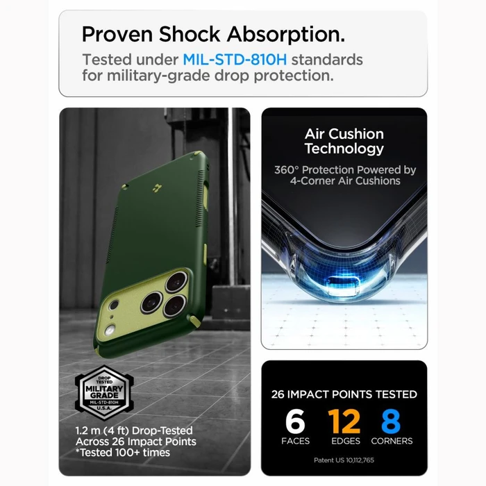Spigen Nano Pop Hybrid MagSafe Apple iPhone 17 Pro Max / 18 Pro Max Avo Green