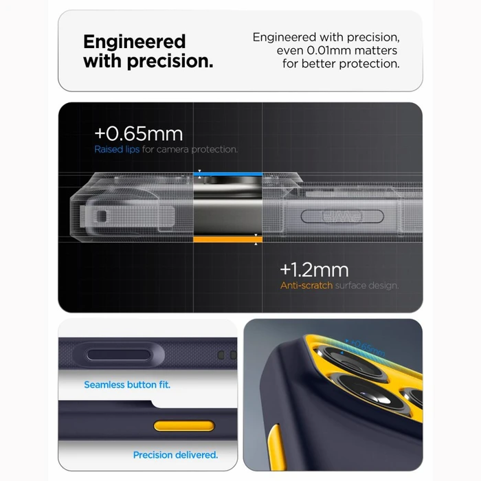 Spigen Nano Pop MagSafe Apple iPhone 17 Pro Max / 18 Pro Max Blueberry Navy