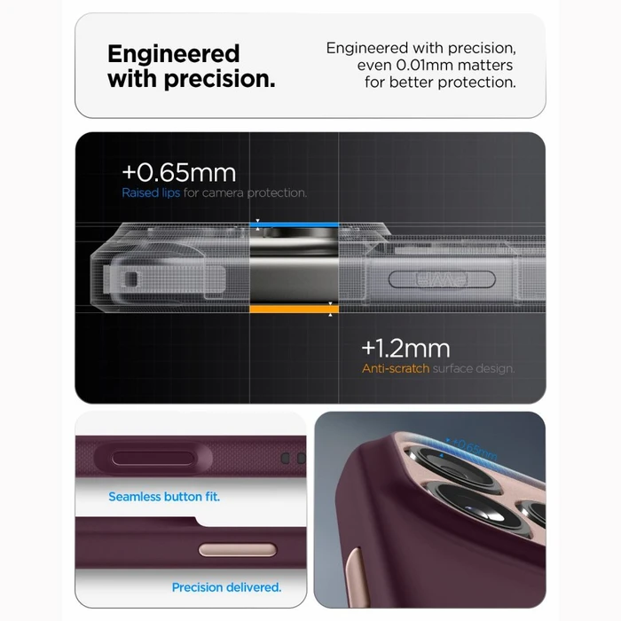 Spigen Nano Pop MagSafe Apple iPhone 17 Pro Max / 18 Pro Max Burgundy Bean