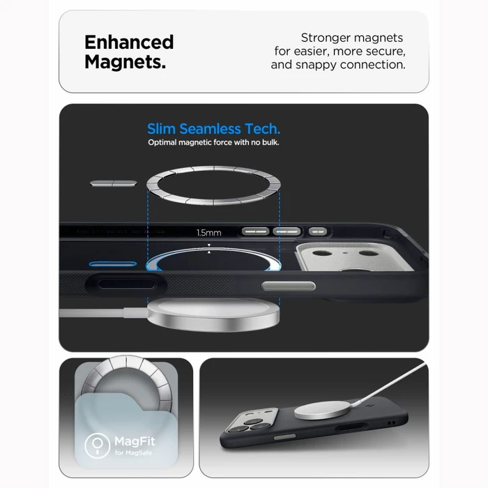 Spigen Nano Pop MagSafe Apple iPhone 17 Pro Max / 18 Pro Max Black Sesame