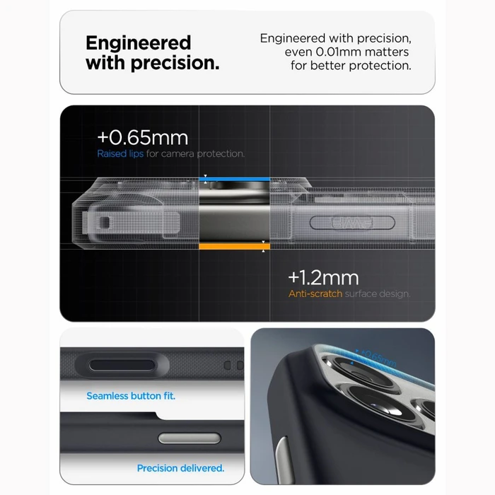 Spigen Nano Pop MagSafe Apple iPhone 17 Pro Max / 18 Pro Max Black Sesame
