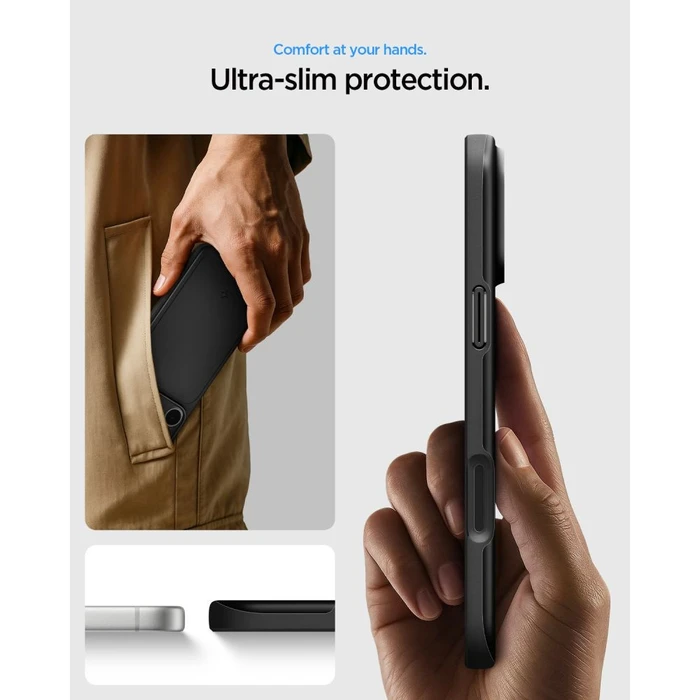 Spigen Thin Fit MagSafe Apple iPhone 17 Pro / 18 Pro Black