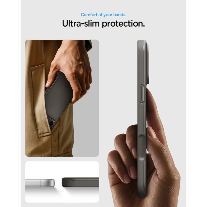 Spigen Thin Fit MagSafe Apple iPhone 17 Pro / 18 Pro Gunmetal