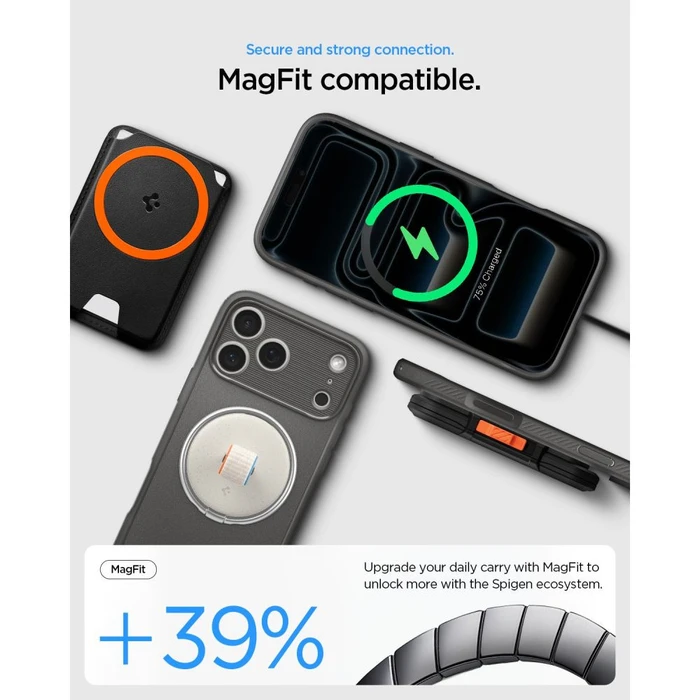 Spigen Rugged Armor MagSafe Apple iPhone 17 Pro / 18 Pro Grey