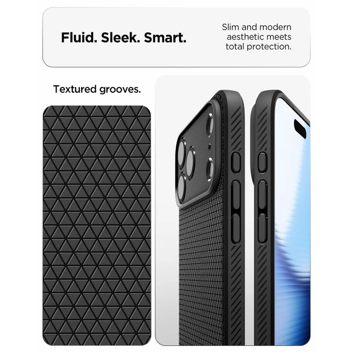 Spigen Liquid Air Apple iPhone 17 Pro / 18 Pro Matte Black
