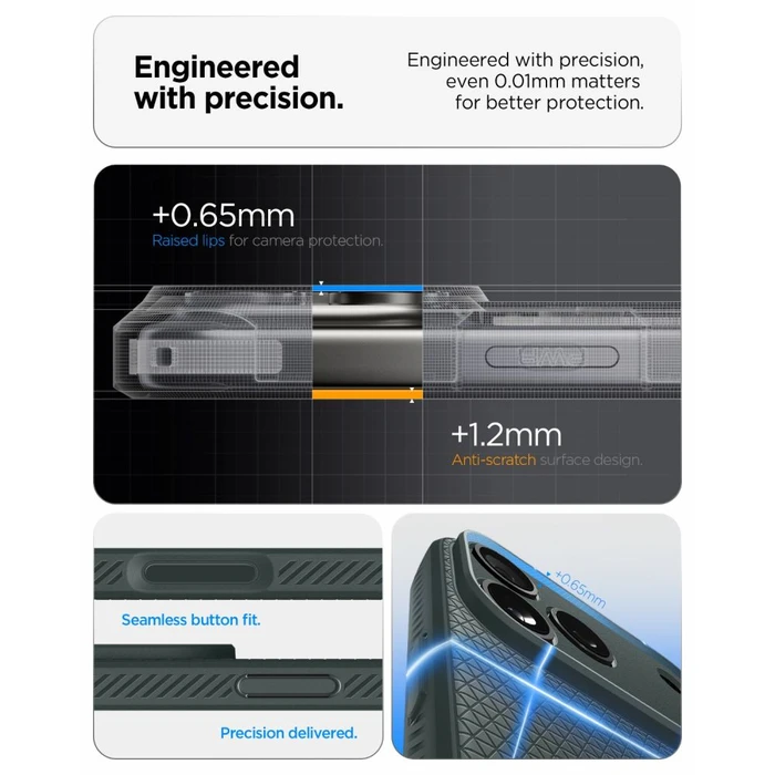 Spigen Liquid Air Apple iPhone 17 Pro / 18 Pro Abyss Green