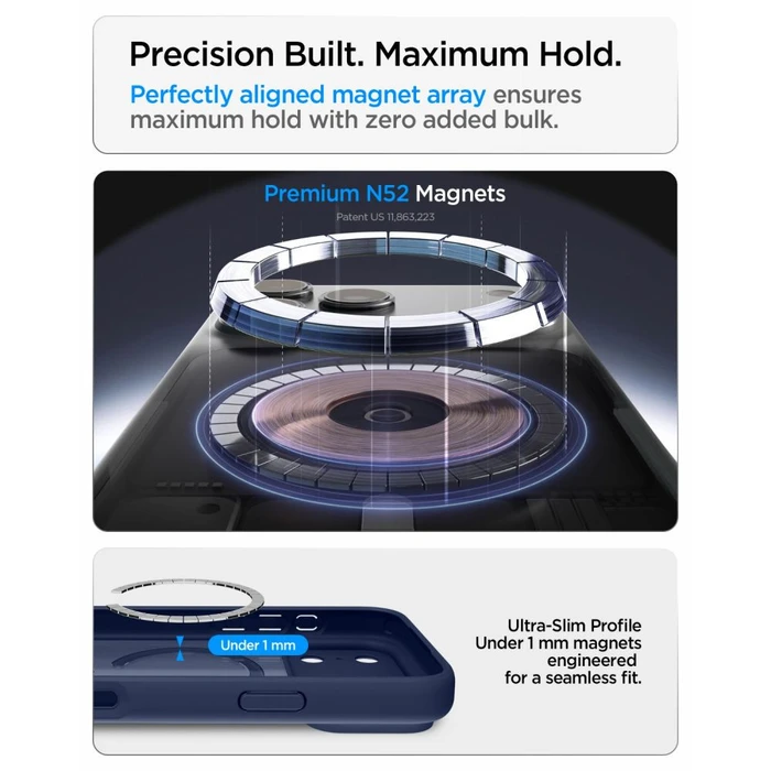 Spigen Ultra Hybrid MagSafe Apple iPhone 17 Pro / 18 Pro Frost Deep Blue