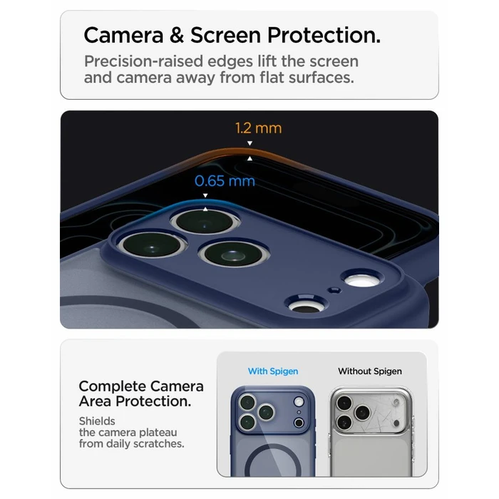 Spigen Ultra Hybrid MagSafe Apple iPhone 17 Pro / 18 Pro Frost Deep Blue