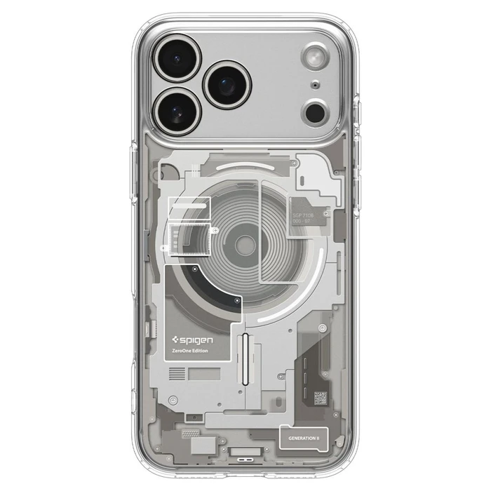 Spigen Ultra Hybrid MagSafe Apple iPhone 17 Pro / 18 Pro Zero One Natural Titanium