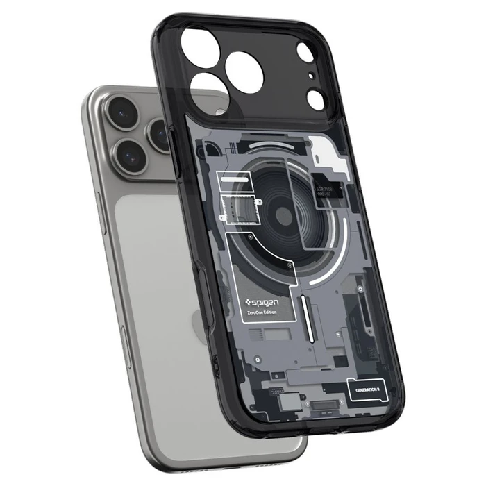 Spigen Ultra Hybrid MagSafe Apple iPhone 17 Pro / 18 Pro Zero One Black