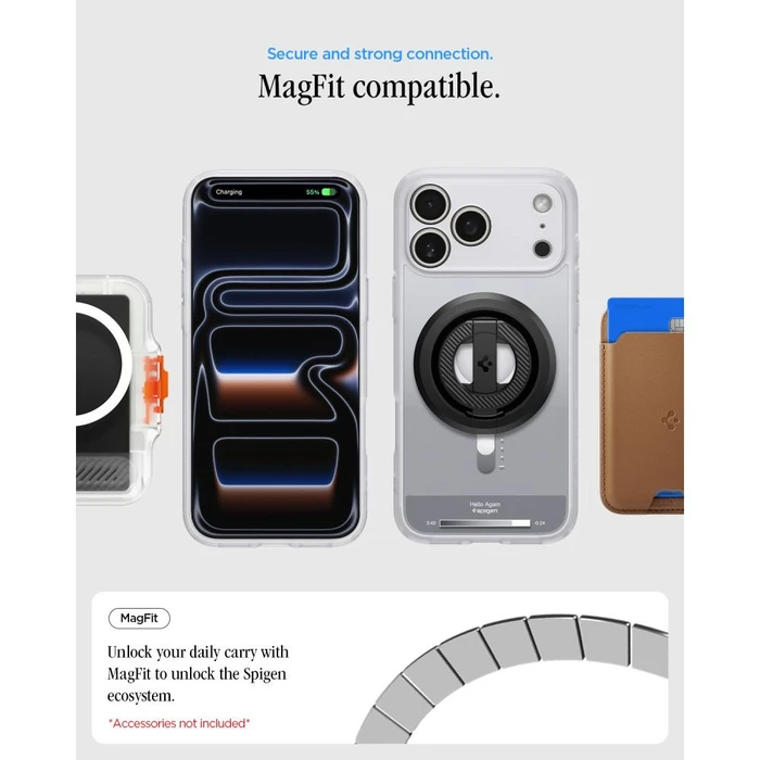 Spigen Ultra Hybrid MagSafe Apple iPhone 17 Pro / 18 Pro Classic Silver