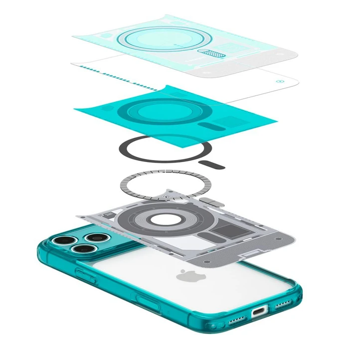 Spigen Ultra Hybrid MagSafe Apple iPhone 17 Pro / 18 Pro C-one Bondi Blue