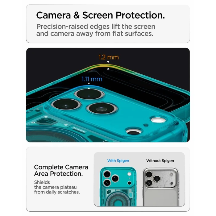 Spigen Ultra Hybrid MagSafe Apple iPhone 17 Pro / 18 Pro C-one Bondi Blue