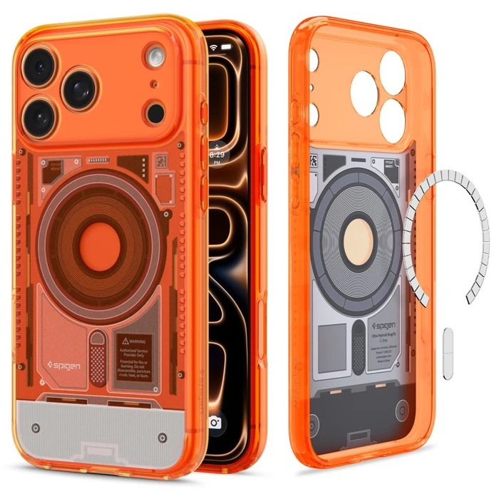Spigen Ultra Hybrid MagSafe Apple iPhone 17 Pro / 18 Pro C-one Tangerine