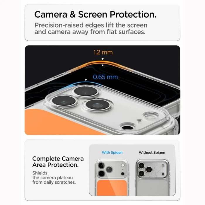 Spigen Ultra Hybrid T MagSafe Apple iPhone 17 Pro / 18 Pro Glossy Orange