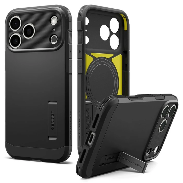 Spigen Tough Armor T MagSafe Apple iPhone 17 Pro / 18 Pro Black