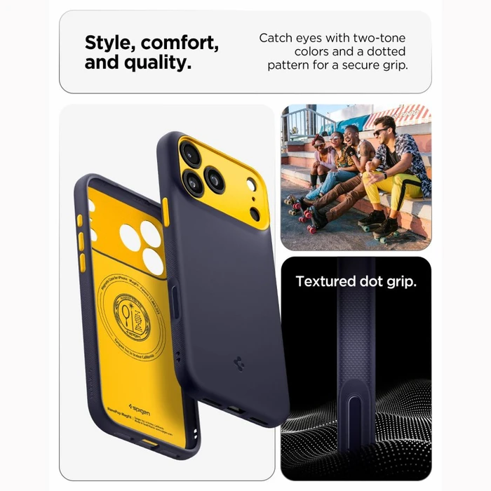 Spigen Nano Pop MagSafe Apple iPhone 17 Pro / 18 Pro Blueberry Navy