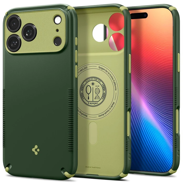 Spigen Nano Pop Hybrid MagSafe Apple iPhone 17 Pro / 18 Pro Avo Green