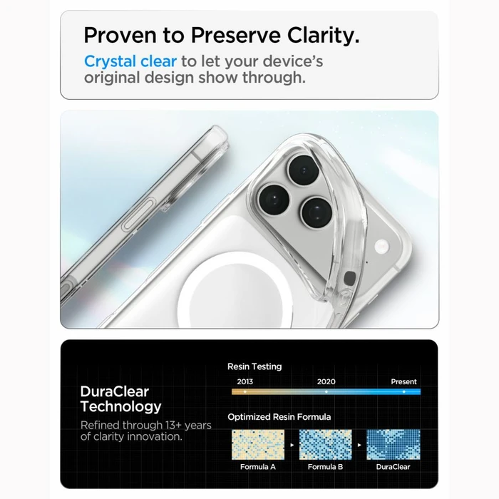 Spigen Liquid Crystal MagSafe Apple iPhone 17 Pro / 18 Pro Clear/white