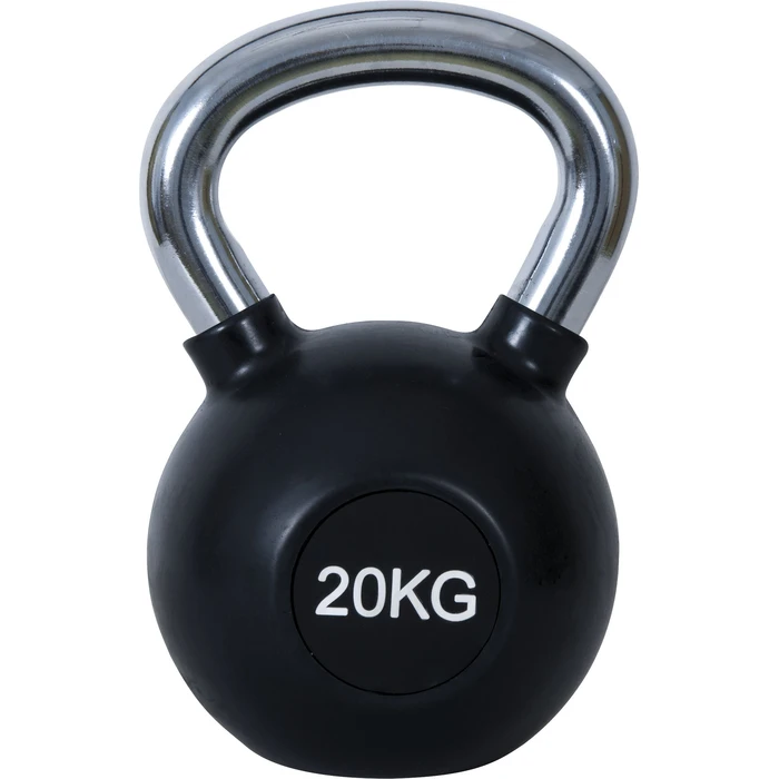 Kettlebell Amila Rubber Cover Cr Handle 20Kg