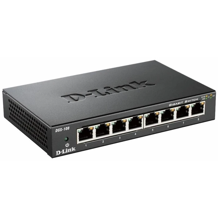 Network Switch D-Link DGS-108 1000/UNM/8